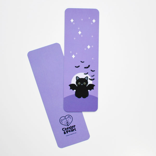 Bat Cat Bookmark