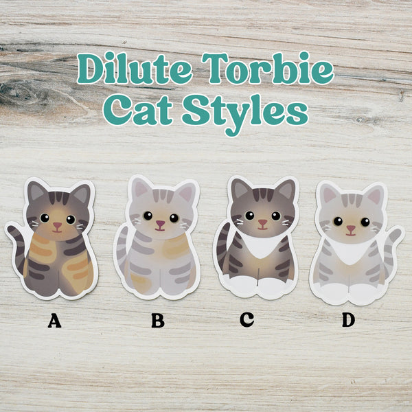 Looks Like My Cat! Dilute torbie cat magnet