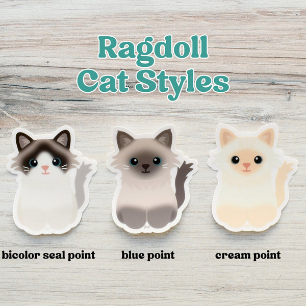 Looks Like My Cat! Ragdoll cat sticker
