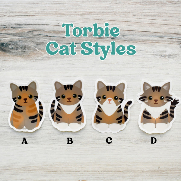 Looks Like My Cat! Torbie cat sticker