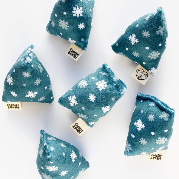 Snowflakes Jingle Pouncers Cat Toys