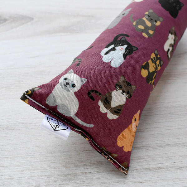 Foster Kittens Kicker Cat Toy - burgundy