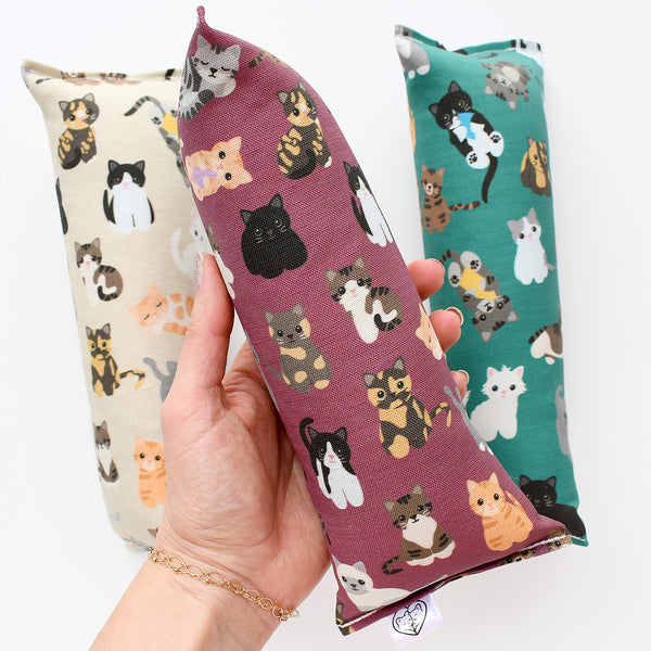 Foster Kittens Kicker Cat Toy - burgundy