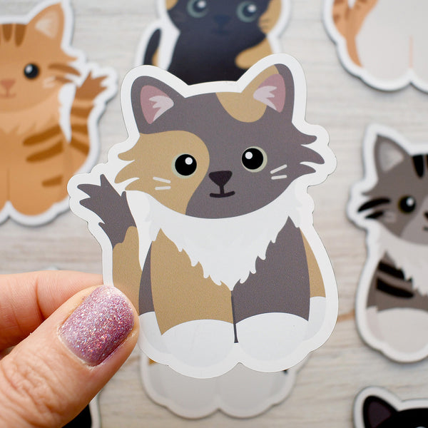 Looks Like My Cat! Dilute calico cat magnet