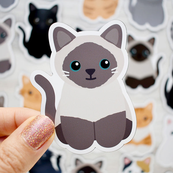Looks Like My Cat! Blue point Siamese cat magnet