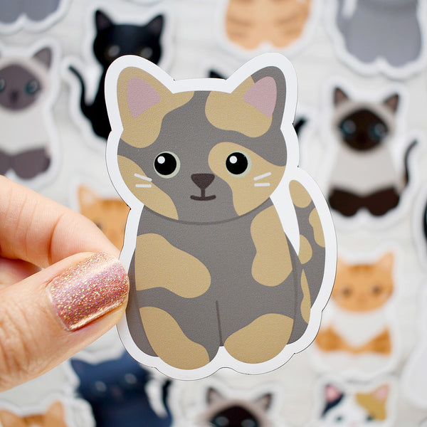 Looks Like My Cat! Dilute tortoiseshell cat magnet