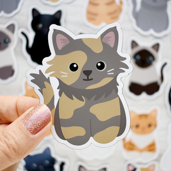 Looks Like My Cat! Dilute tortoiseshell cat magnet