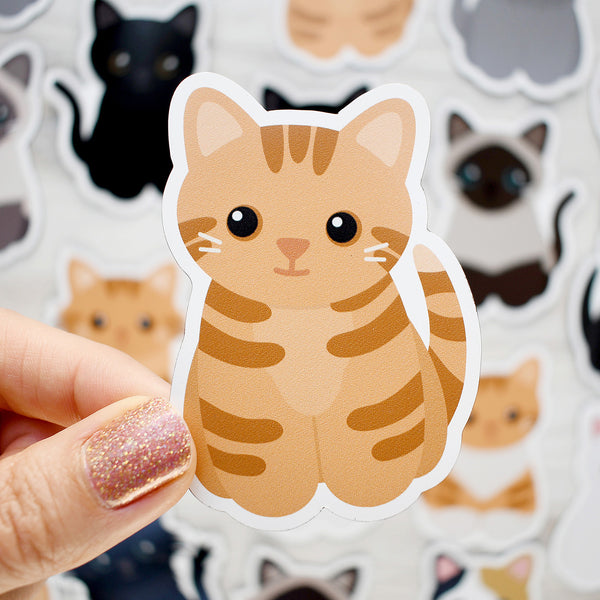 Looks Like My Cat! Orange tabby cat magnet