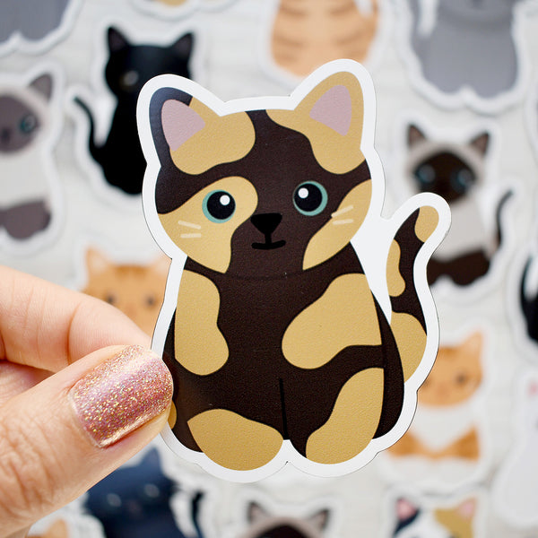 Looks Like My Cat! Tortoiseshell cat magnet