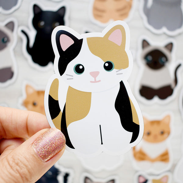 Looks Like My Cat! Calico cat magnet