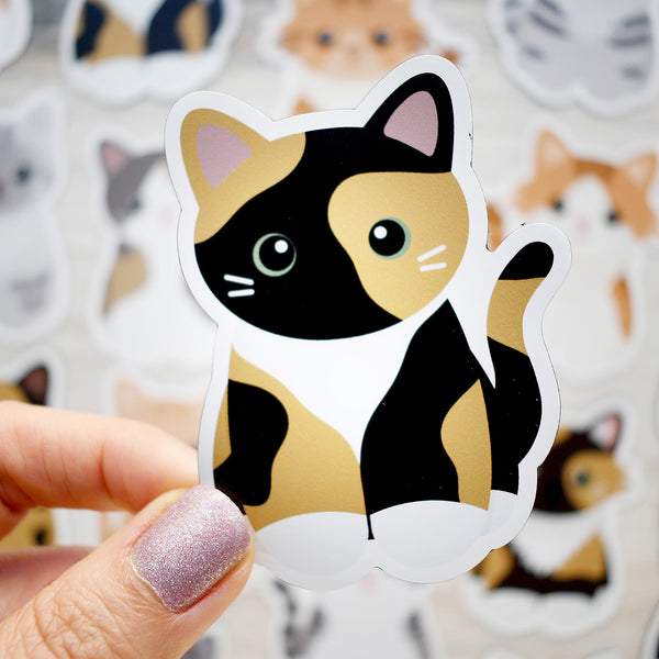 Looks Like My Cat! Calico cat magnet