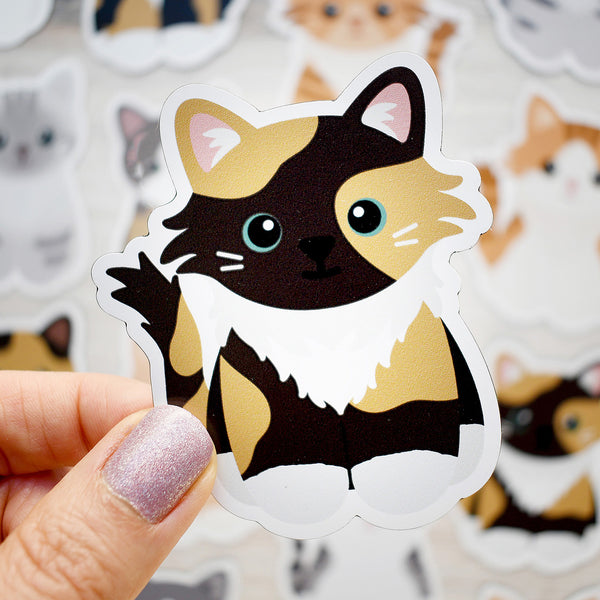 Looks Like My Cat! Calico cat magnet