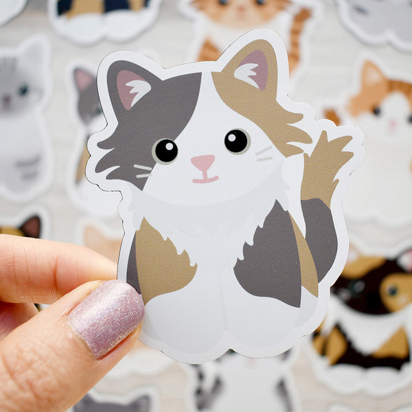 Looks Like My Cat! Dilute calico cat magnet