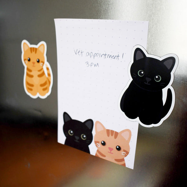 Looks Like My Cat! Long-haired orange tabby cat magnet