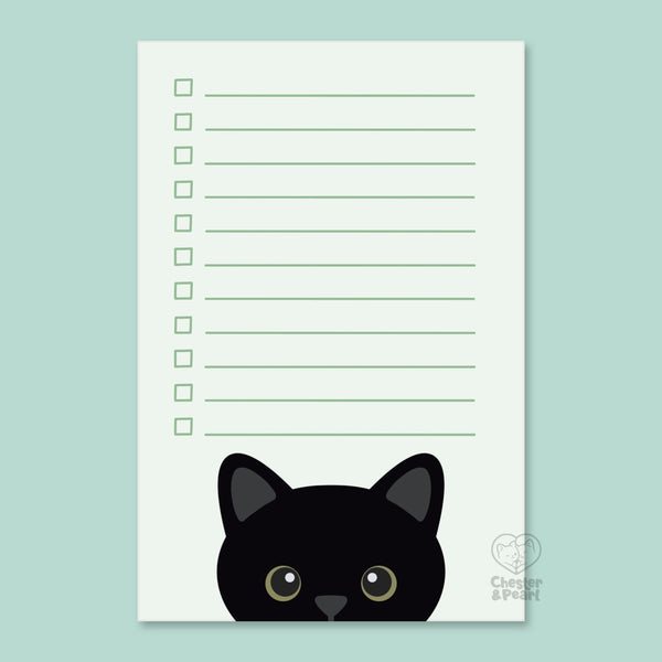 Set of 4 Cat Notepads