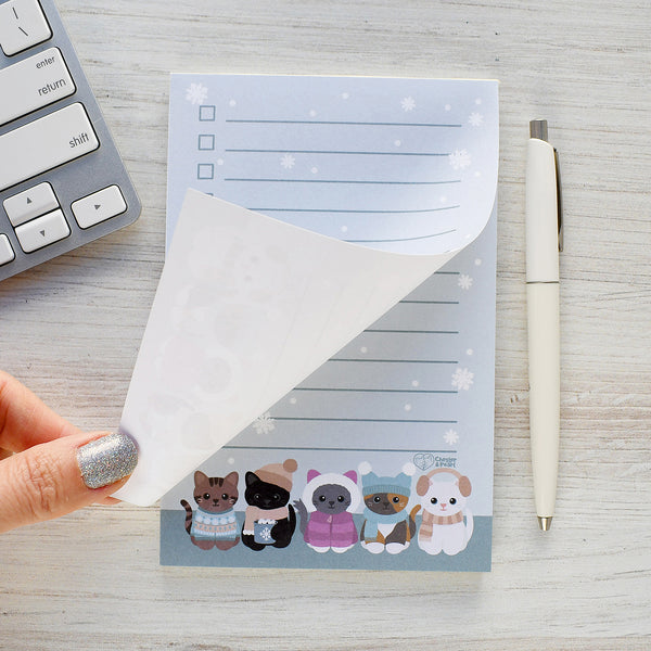 Snuggle Season Checklist Notepad