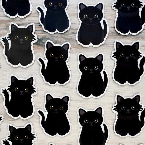 Looks Like My Cat! Black cat magnet