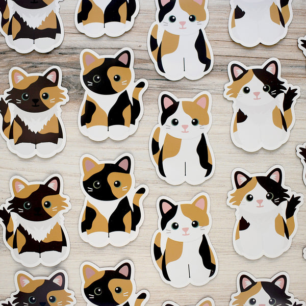Looks Like My Cat! Calico cat magnet
