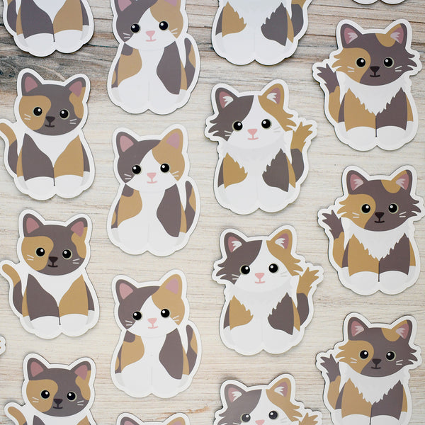 Looks Like My Cat! Dilute calico cat magnet