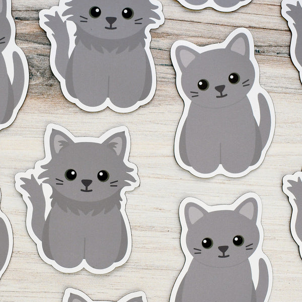 Looks Like My Cat! Gray cat magnet
