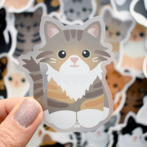 Looks Like My Cat! Tabico cat sticker