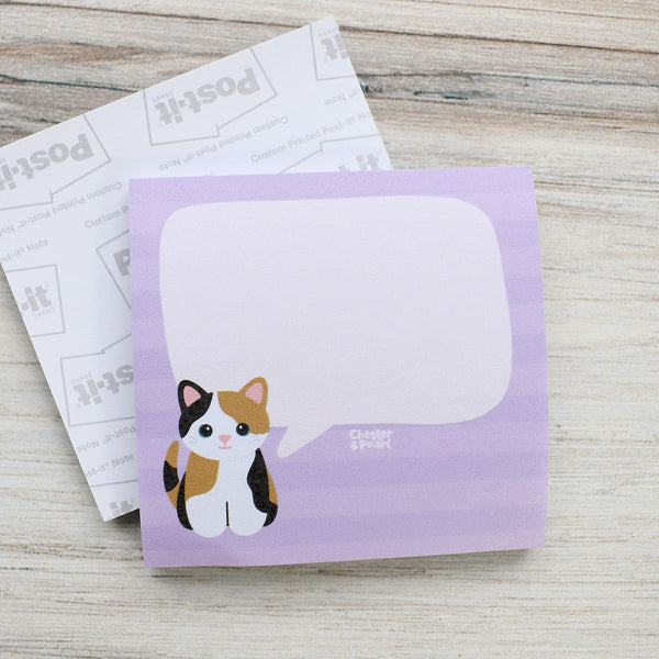 Calico Cat Post-It® Notes