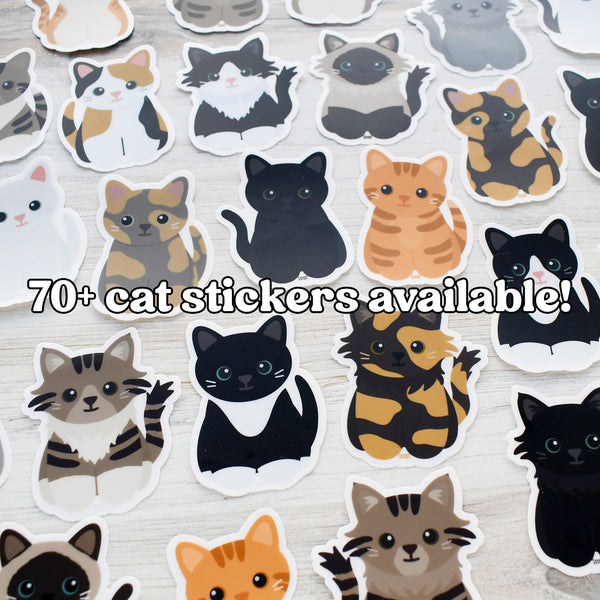Looks Like My Cat! Dilute tortoiseshell cat sticker