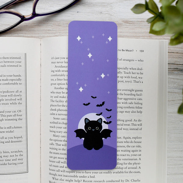 Bat Cat Bookmark