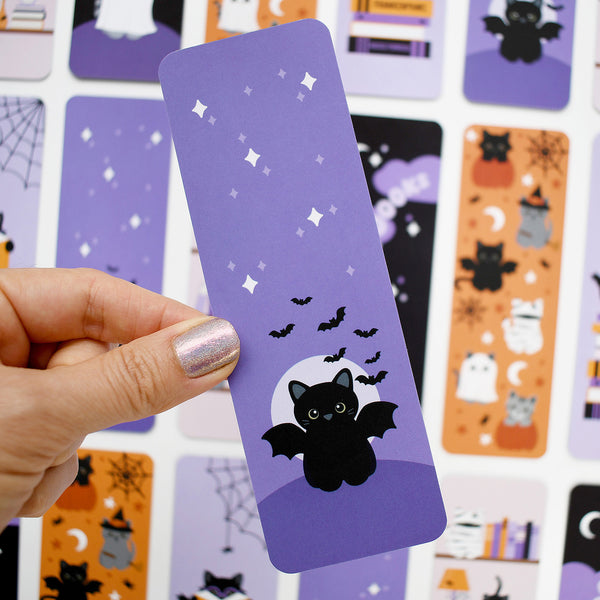 Bat Cat Bookmark