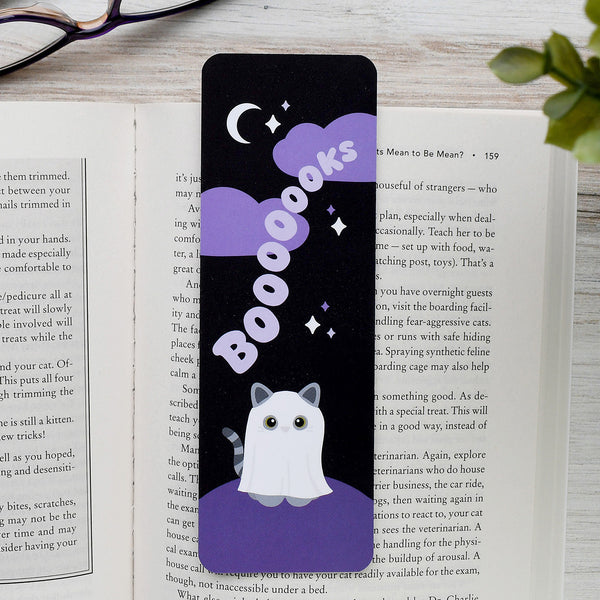 Ghost Cat Bookmark