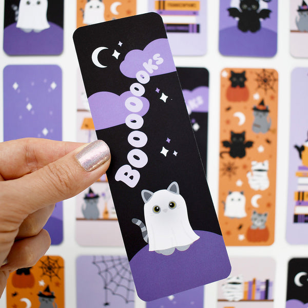 Ghost Cat Bookmark