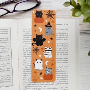 Spooky Sweeties Cat Bookmark