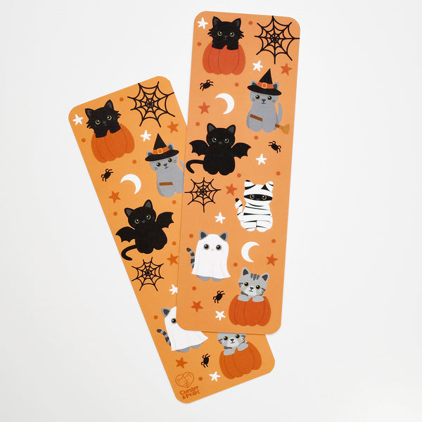 Spooky Sweeties Cat Bookmark