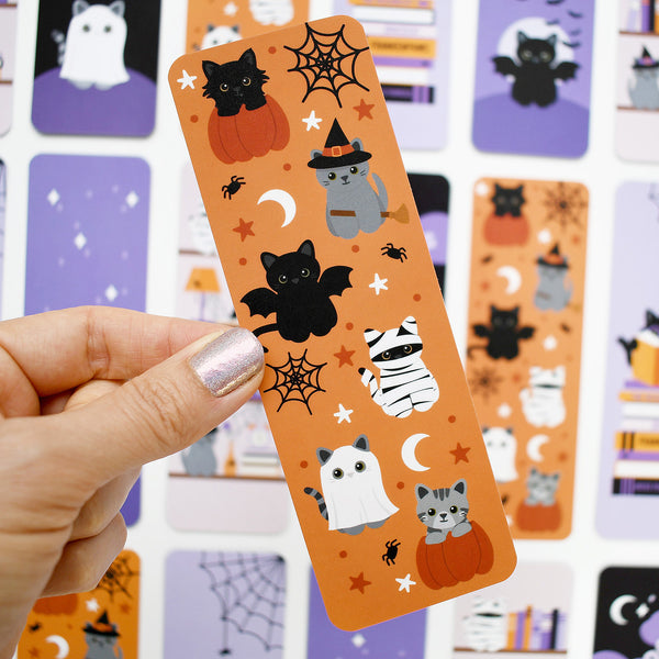 Spooky Sweeties Cat Bookmark