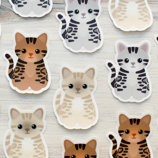 Looks Like My Cat! Bengal cat sticker
