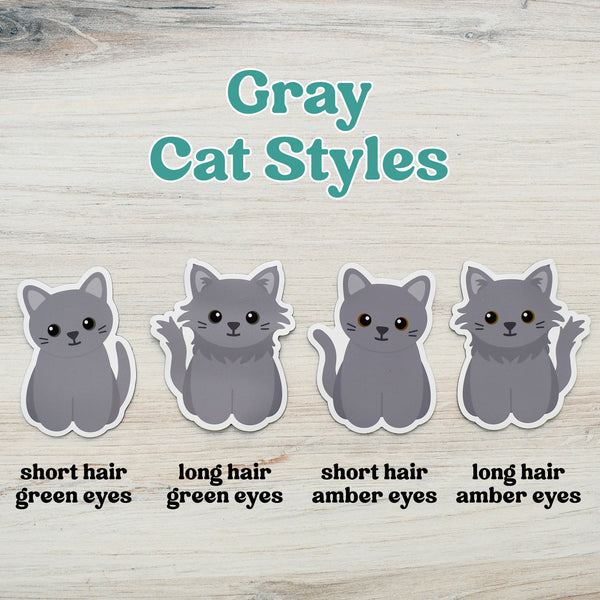 Looks Like My Cat! Gray cat magnet