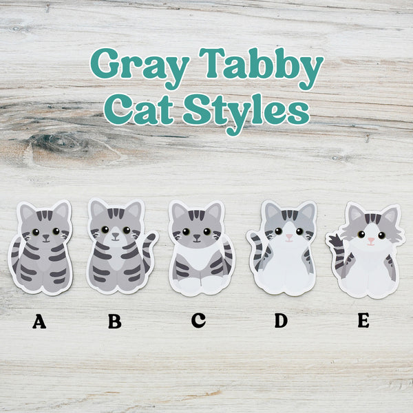 Looks Like My Cat! Gray tabby cat magnet