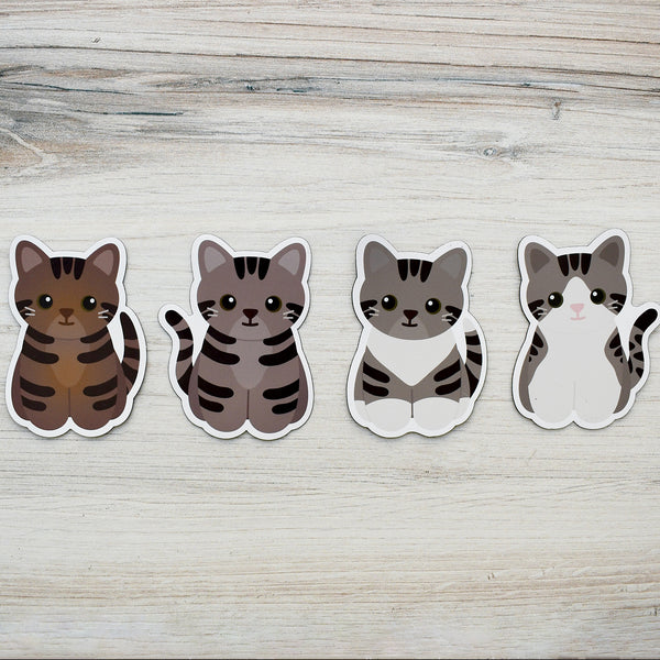 Looks Like My Cat! Brown tabby cat magnet