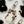 Brown and white tabby cat acrylic keychain