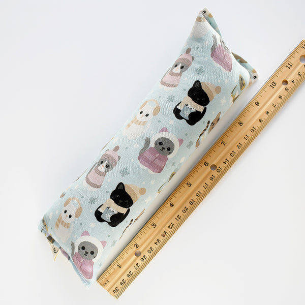 Snuggle Season Kicker Cat Toy - ice blue