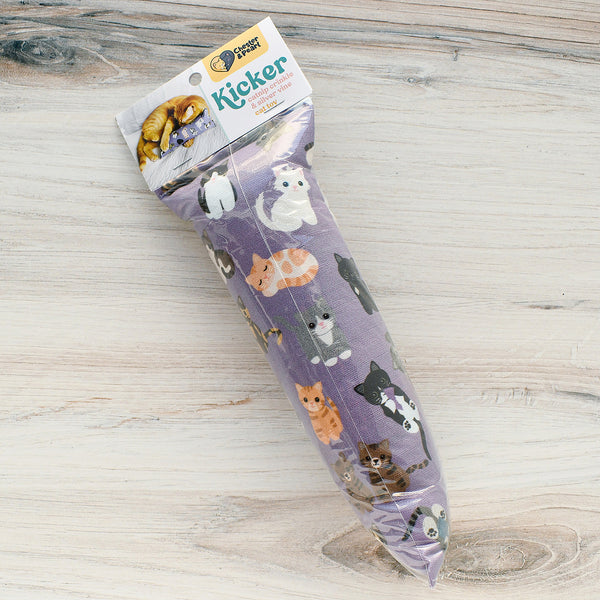 Foster Kittens Kicker Cat Toy - lavender