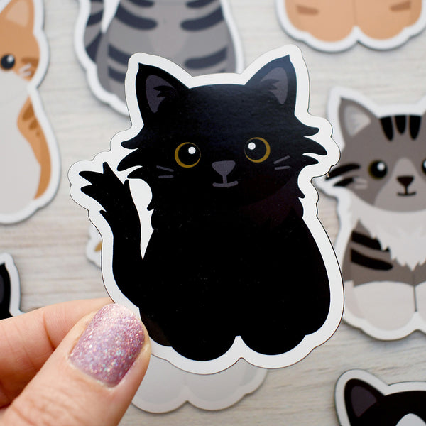Looks Like My Cat! Black cat magnet