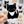 Looks Like My Cat! Black tuxedo cat magnet