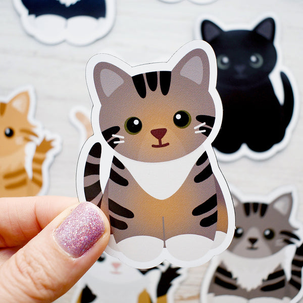 Looks Like My Cat! Torbie tuxedo cat magnet