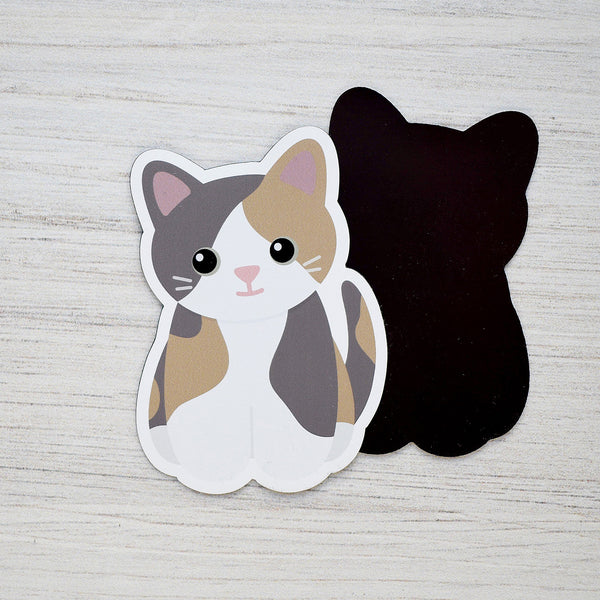 Looks Like My Cat! Dilute calico cat magnet