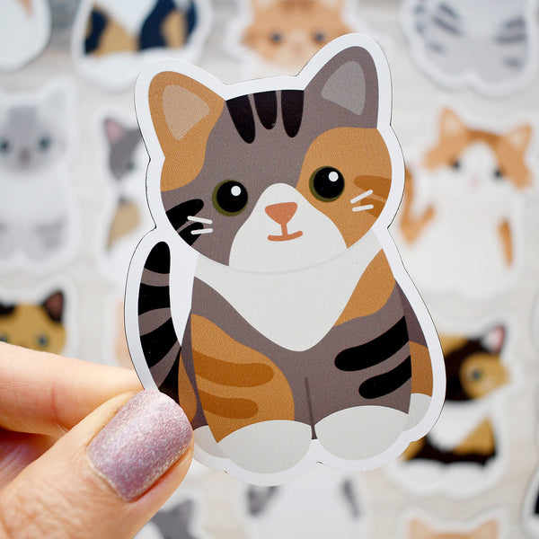Looks Like My Cat! Tabico/Torbie cat magnet