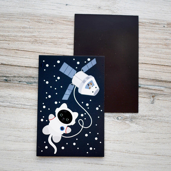 Catstronauts Magnet