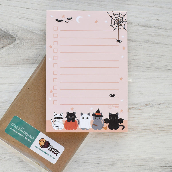 Spooky Sweeties Checklist Notepad