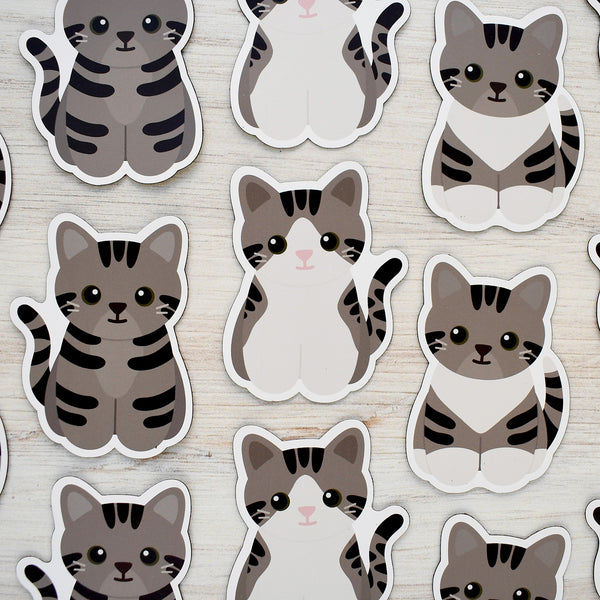Looks Like My Cat! Brown tabby cat magnet