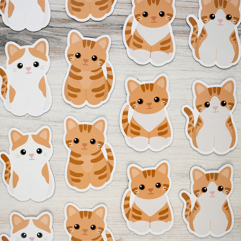 Looks Like My Cat! Orange tabby cat magnet